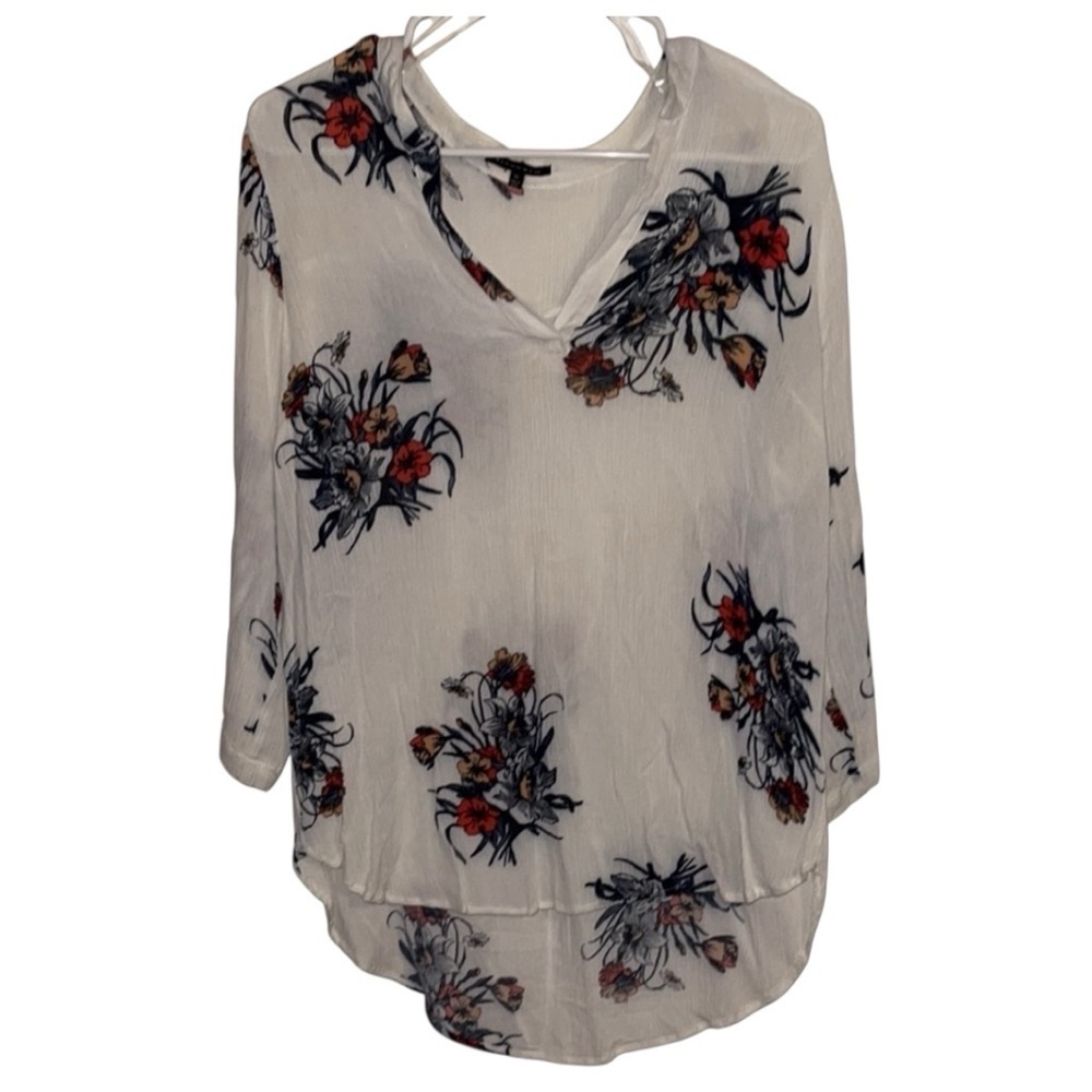 🌺Staccato Floral Print Rayon Top